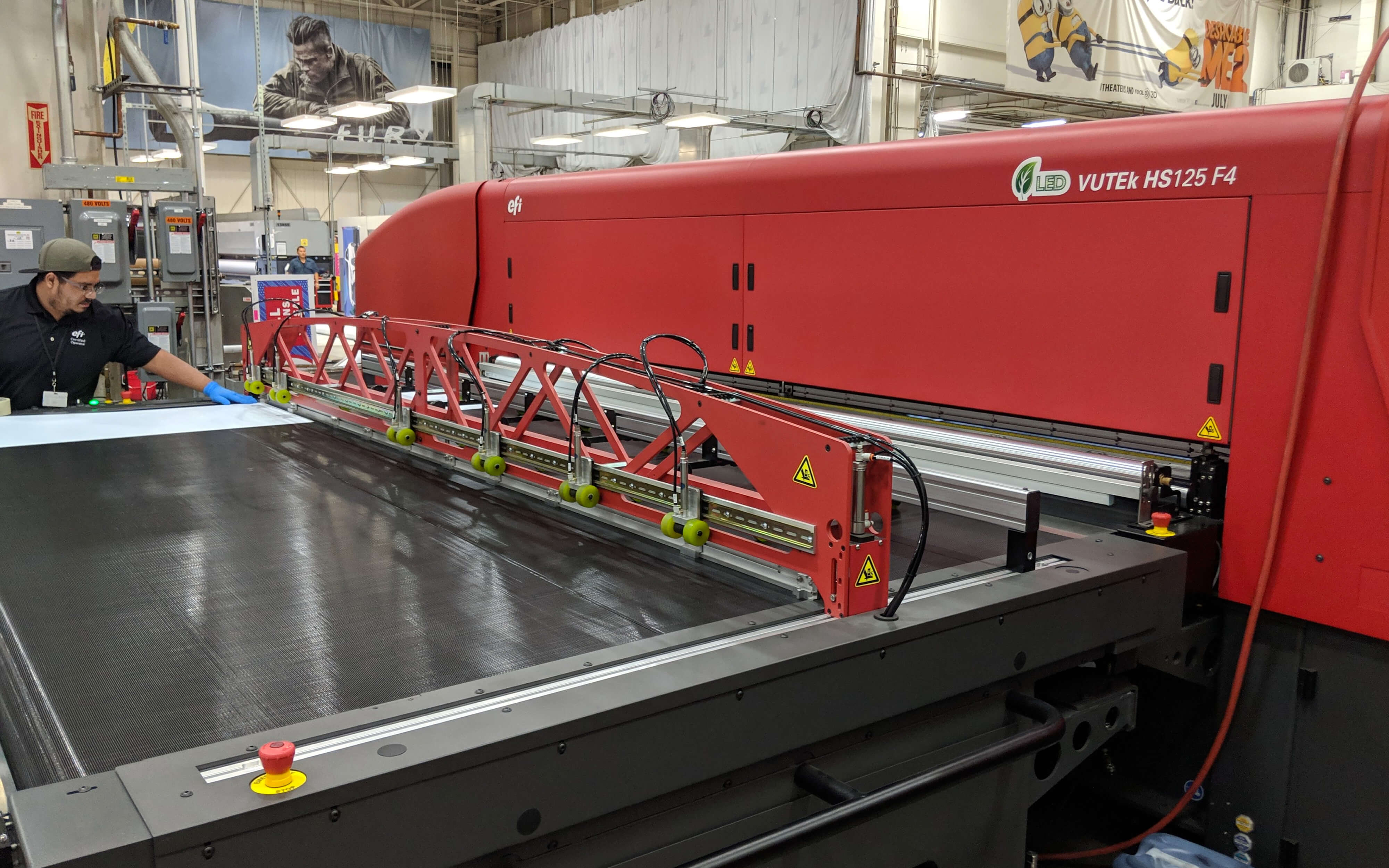 Lithographix printing big stuff flatbed image