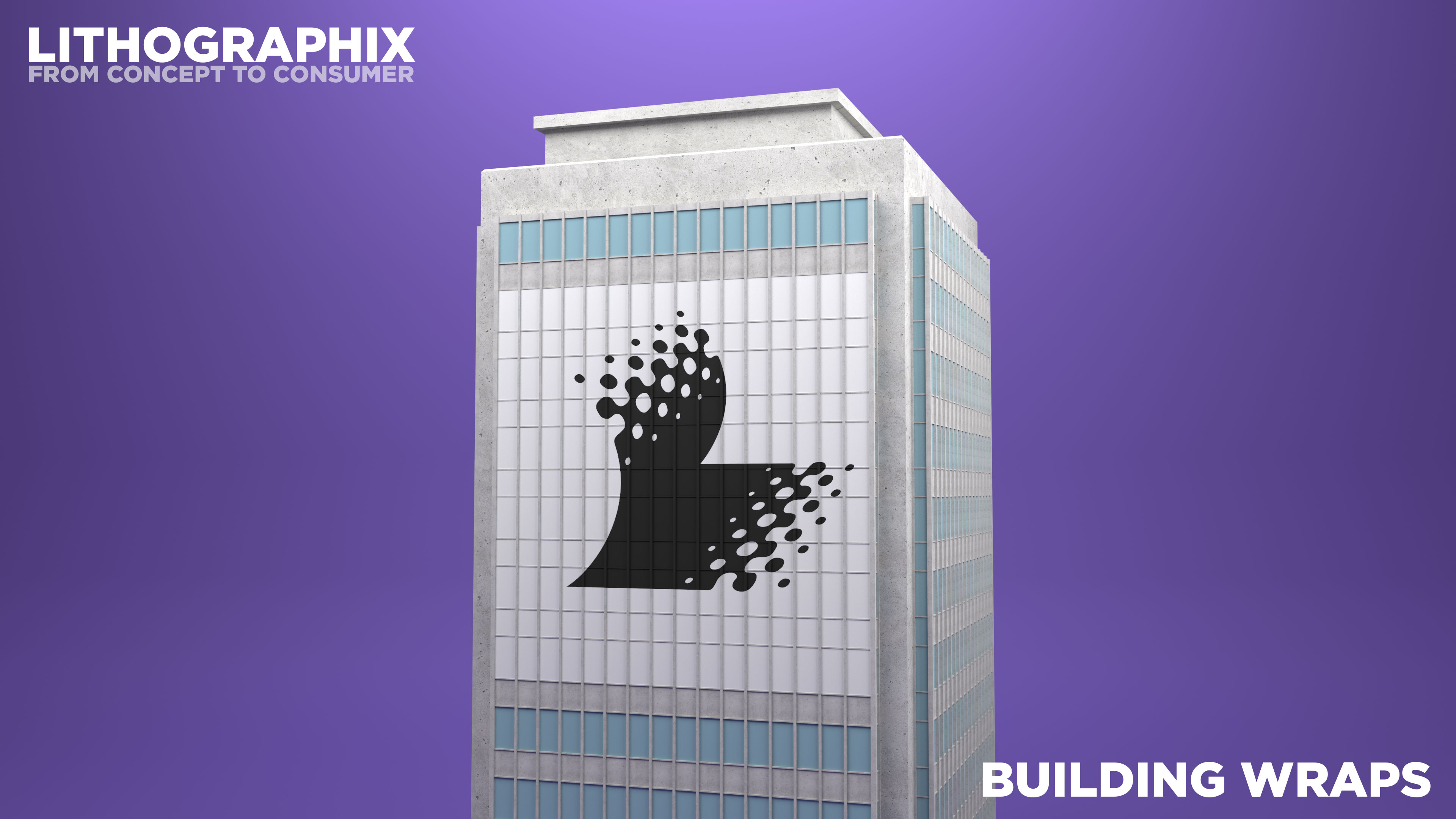Lithographix Building Wraps Services